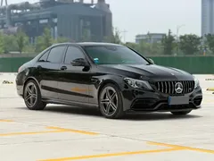 2021 Mercedes-Benz C-Class AMG C 63, чёрный — фото 3