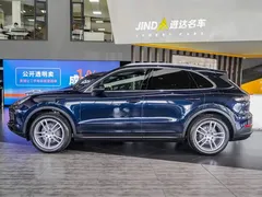 2022 Porsche Cayenne 3.0T, синий — фото 7
