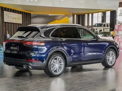 2022 Porsche Cayenne 3.0T, синий — фото 18