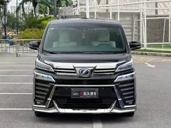 2019 Toyota Vellfire Hybrid 2.5L HV Luxury, чёрный — фото 2