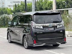 2019 Toyota Vellfire Hybrid 2.5L HV Luxury, чёрный — фото 6