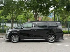 2019 Toyota Vellfire Hybrid 2.5L HV Luxury, чёрный — фото 7