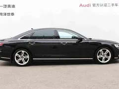 2023 Audi A8L 50 TFSI quattro, чёрный — фото 2