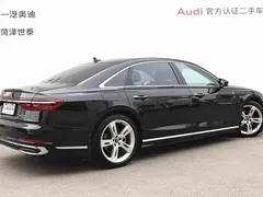 2023 Audi A8L 50 TFSI quattro, чёрный — фото 3