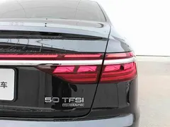 2023 Audi A8L 50 TFSI quattro, чёрный — фото 14