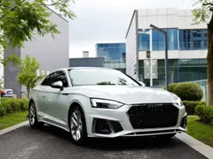 2021 Audi A5 Coupe (Imported) Coupe 40 TFSI Fashionable Dynamic, белый — фото 3