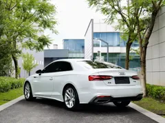 2021 Audi A5 Coupe (Imported) Coupe 40 TFSI Fashionable Dynamic, белый — фото 4