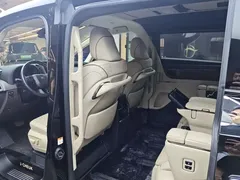 2024 Toyota Vellfire Crown Hybrid 2.5L Supreme Executive, чёрный — фото 7