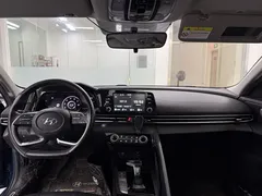 2021 Hyundai Elantra 1.5L CVT GLX Elite, синий — фото 14