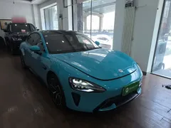 2024 Xiaomi SU7 RWD Long Range Smart Driving, синий — фото 22
