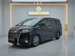 2020 Toyota Alphard Hybrid 2.5L Premium, чёрный — фото 1
