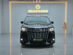 2020 Toyota Alphard Hybrid 2.5L Premium, чёрный — фото 2