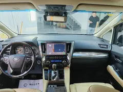 2020 Toyota Alphard Hybrid 2.5L Premium, чёрный — фото 7