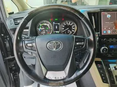 2020 Toyota Alphard Hybrid 2.5L Premium, чёрный — фото 8