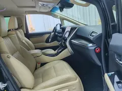 2020 Toyota Alphard Hybrid 2.5L Premium, чёрный — фото 15