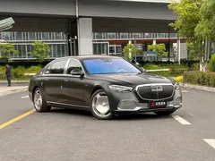 2023 Mercedes-Benz Maybach S-Class 680 4MATIC, чёрный — фото 3