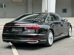 2023 Audi A8L 45 TFSI quattro, чёрный — фото 5
