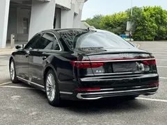 2023 Audi A8L 45 TFSI quattro, чёрный — фото 6