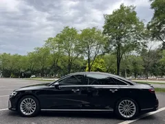 2023 Audi A8L 45 TFSI quattro, чёрный — фото 7
