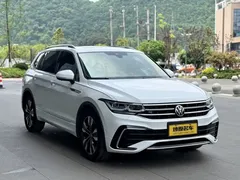 2022 Volkswagen Tiguan L 330TSI AT 2WD R-Line Flagship, белый — фото 3