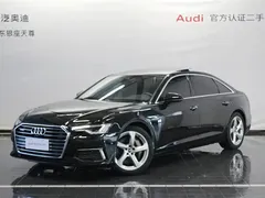 2022 Audi A6L 55 TFSI quattro exclusive, чёрный — фото 1
