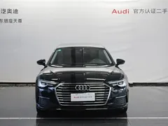 2022 Audi A6L 55 TFSI quattro exclusive, чёрный — фото 2