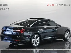 2022 Audi A6L 55 TFSI quattro exclusive, чёрный — фото 5