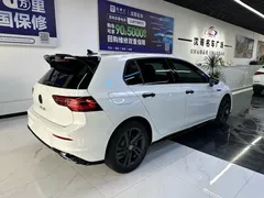 2021 Volkswagen Golf 280TSI DSG R-Line, белый — фото 9