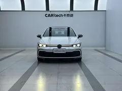 2021 Volkswagen Golf 280TSI DSG R-Line, белый — фото 2