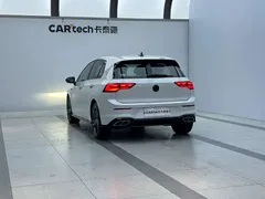 2021 Volkswagen Golf 280TSI DSG R-Line, белый — фото 3