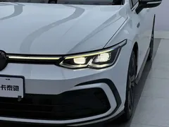 2021 Volkswagen Golf 280TSI DSG R-Line, белый — фото 5