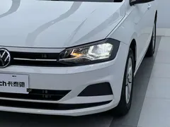 2021 Volkswagen Polo Plus 1.5L AT, белый — фото 8