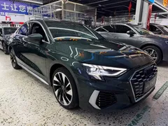 2023 Audi A3 L Limousine 35 TFSI Fashion Sport, зелёный — фото 3