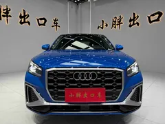 2022 Audi Q2L 35 TFSI Fashion Sport, синий — фото 2