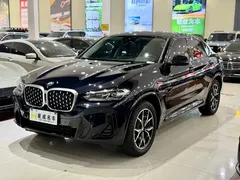 2022 BMW X4 25i M, чёрный — фото 1