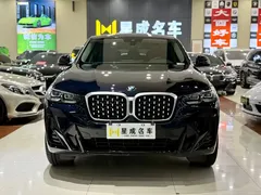 2022 BMW X4 25i M, чёрный — фото 3