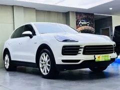 2021 Porsche Cayenne E-Hybrid 2.0T PHEV, белый — фото 3