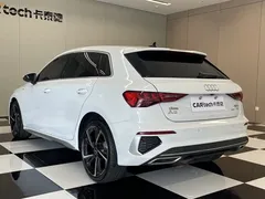 2022 Audi A3 Sportback 35 TFSI, белый — фото 7