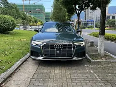 2022 Audi A6 allroad quattro 55 TFSI exclusive, зелёный — фото 2