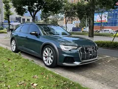 2022 Audi A6 allroad quattro 55 TFSI exclusive, зелёный — фото 3