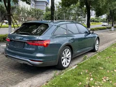 2022 Audi A6 allroad quattro 55 TFSI exclusive, зелёный — фото 9