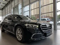 2021 Mercedes-Benz S-Class S 400 L, чёрный — фото 3