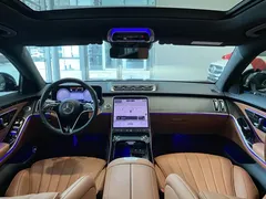2021 Mercedes-Benz S-Class S 400 L, чёрный — фото 9