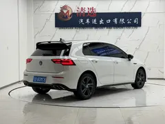 2023 Volkswagen Golf 280TSI DSG R-Line, белый — фото 6