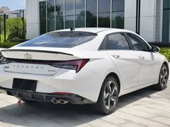 2021 Hyundai Elantra 240TGDi DCT LUX Premium, белый — фото 7