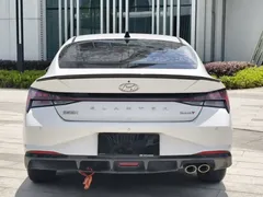 2021 Hyundai Elantra 240TGDi DCT LUX Premium, белый — фото 8