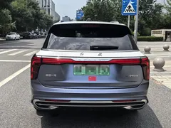 2021 Hongqi E-HS9 460km, синий — фото 3