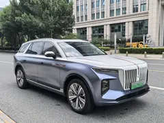 2021 Hongqi E-HS9 460km, синий — фото 5