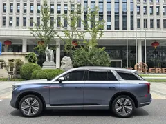 2021 Hongqi E-HS9 460km, синий — фото 7