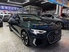 2023 Audi A3 L Limousine 35 TFSI Fashion Sport, зелёный — фото 3
